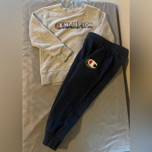 Toddler Boys Champion Sweatsuit